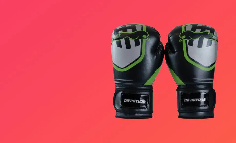 PU Boxing Gloves Hook & Loop