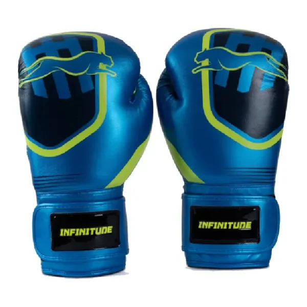 PU Boxing Gloves – Hook & Loop BlueBlack