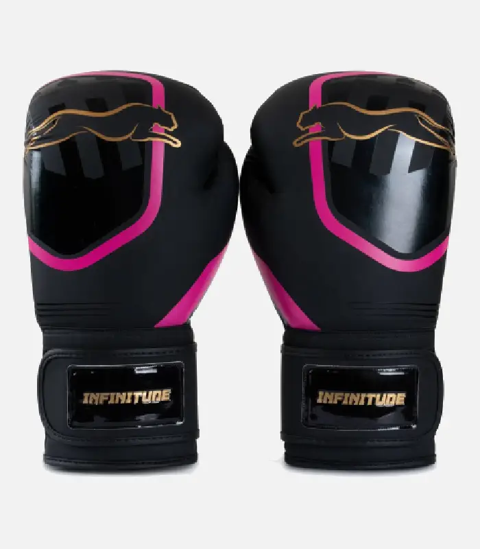 PU Boxing Gloves – Hook & Loop RedBlack